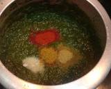 Makhana Corn Hariyali Saag recipe step 7 photo