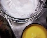 A picture of step 3 of 2-Ingredient Soufflé Pancakes You Can Make in the Morning.