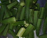 ढाबा स्टाइल भिंडी मसाला (Dhaba style Bhindi masala recipe in hindi) रेसिपी चरण 1 फोटो