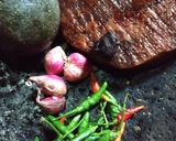 Foto langkah ke 1 dari resep Rujak Kangkung Khas Cirebon.