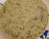 A picture of step 6 of Matar ka dhokla.