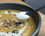 Une image de l'étape 3 de 🍠Velouté poireaux patate douce lait de coco.
