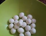 Chhote rasgulle recipe step 1 photo