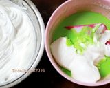 Foto langkah ke 2 dari resep PANDAN OGURA CAKE with POPPYSEEDS The Best Ogura Ever (improve).