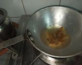 A picture of step 3 of Suji Ka Halwa.