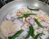 A picture of step 1 of ALOO DUM in WHITE GRAVY...