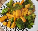 A picture of step 3 of Sweet potato breakfast salad.