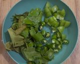 Foto langkah ke 1 dari resep Botok Campur Jamur Pete Teri Lamtoro.