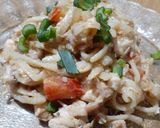 Foto del paso 3 de la receta: Fideos Revueltos con pollo 🍜