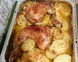 Foto del paso 7 de la receta: Pollo asado con patatas
