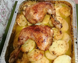 Foto del paso 7 de la receta: Pollo asado con patatas