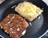 A picture of step 5 of Cauliflower Grilled Cheese sandwich.