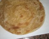 A picture of step 1 of Breakfast chapatieggroll #Athour marathon.