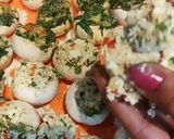 A picture of step 3 of Cheesy Italian mushrooms.