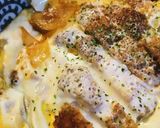 A picture of step 4 of Easy Milanese-Style Chicken Katsu Bowl.