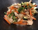 A picture of step 3 of Stir fried Chicken &Vegetables.