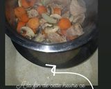 A picture of step 5 of Blanquette de Veau.