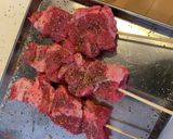 A picture of step 11 of Easy Grilled Beef Skewers – Balcony BBQ.