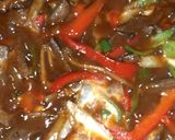 A picture of step 5 of Beijing beef.