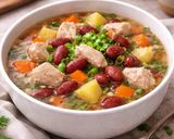 Foto langkah ke 8 dari resep Sup Ayam Kacang Merah Bening.