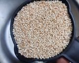 A picture of step 1 of Kodo millet rice.