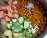 A picture of step 1 of Kuttu Curry (Kerala Sadya).