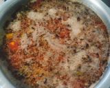 A picture of step 6 of Vegetable rice.
