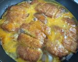 A picture of step 3 of Easy Katsudon with Noodle Sauce (Serves 4).