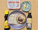 蒜頭醬油野菇麵的食譜步驟1照片