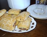 صورة لخطوة 7 من وصفة بسكويت بالتمر و الجلجلان 😋