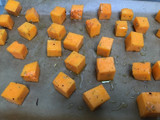 Butternut squash & chorizo canape