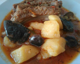 Foto del paso 11 de la receta: Patatas con costillas adobadas y setas de cardo