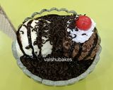A picture of step 6 of Coffee Custard Chocolate Ice Cream Sundae.