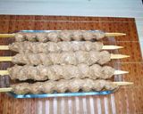 A picture of step 6 of Turkish kabab.