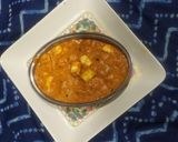 A picture of step 7 of Shahi paneer.