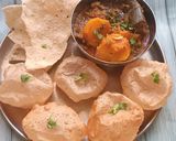 A picture of step 6 of Poori And Shaak.