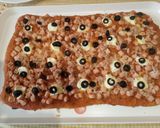 Foto del paso 8 de la receta Pizza fina rectangular con pechuga de pavo y atún