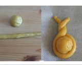 Une image de l'étape 3 de Lapins briochés de Pâques.