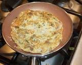 Foto del paso 3 de la receta Tortilla de championes con puerros y pimientos