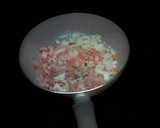 Foto del paso 3 de la receta: Espaguetis con salteado de jamón y cebolla