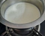 A picture of step 1 of Masala milk.