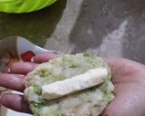 A picture of step 2 of Chicken cheese cutlet.