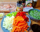 A picture of step 2 of Malaysian Spicy Chicken Stir-Fry (Ayam Paprik) C&G.