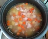 A picture of step 3 of Japanese Chicken Curry Rice.