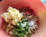 A picture of step 2 of Soya cutlet.