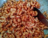 Foto langkah ke 3 dari resep Schotel macaroni bolognise.