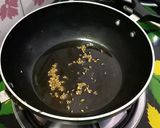 A picture of step 2 of Sabudana khichdi.