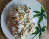 Tejszínes mexikói csirke rizzsel recept fázis 4 fotója