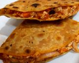 A picture of step 7 of Paneer Quesadillas.