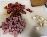 Foto del paso 2 de la receta: Judías verdes rehogadas con encuentros